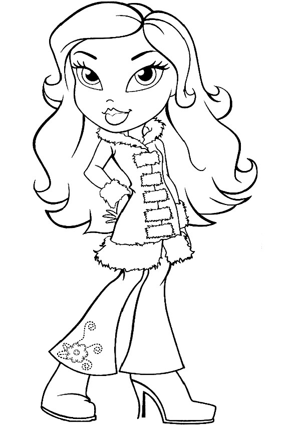 Desenho De Bratz Cloe Para Colorir Tudodesenhos PDMREA 55080 The Best