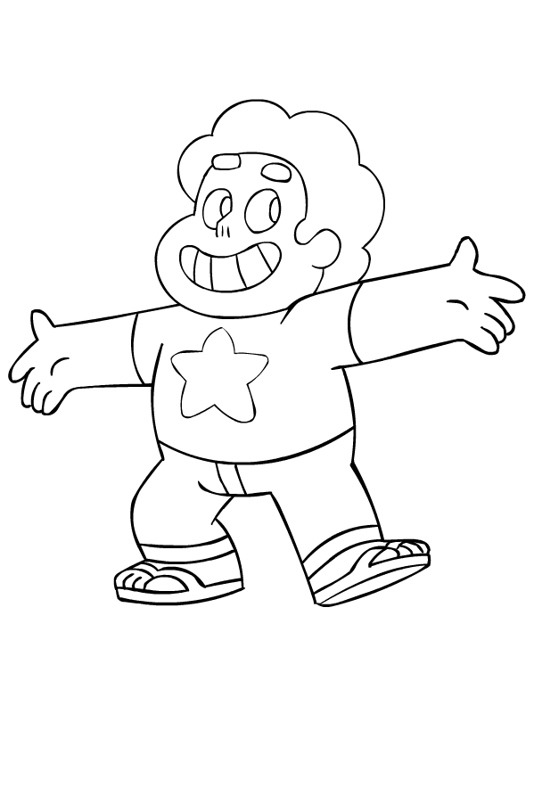 Desenhos De Steven Universe Para Colorir