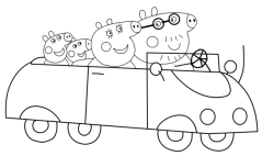 Peppa Pig coloring pages