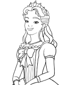Sofia the first coloring page