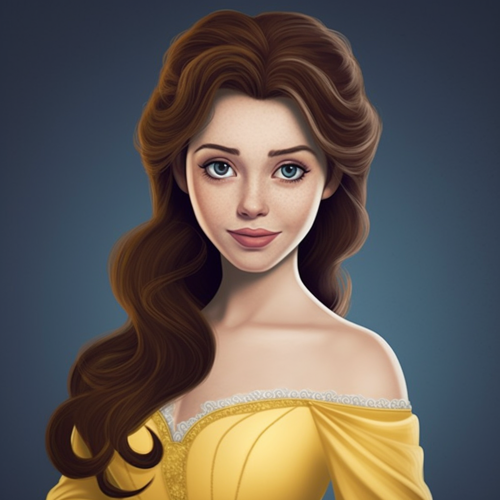 Belle in Güzel ve Çirkin fanart filminden görüntüleri